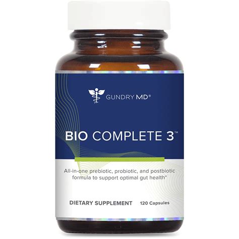 Biocomplete 3 - Dr. Gundry MD developed a product line of supplements featuring superfoods. A highly respected doctor, Dr. Gundry uses this supplement to help you achieve yo...